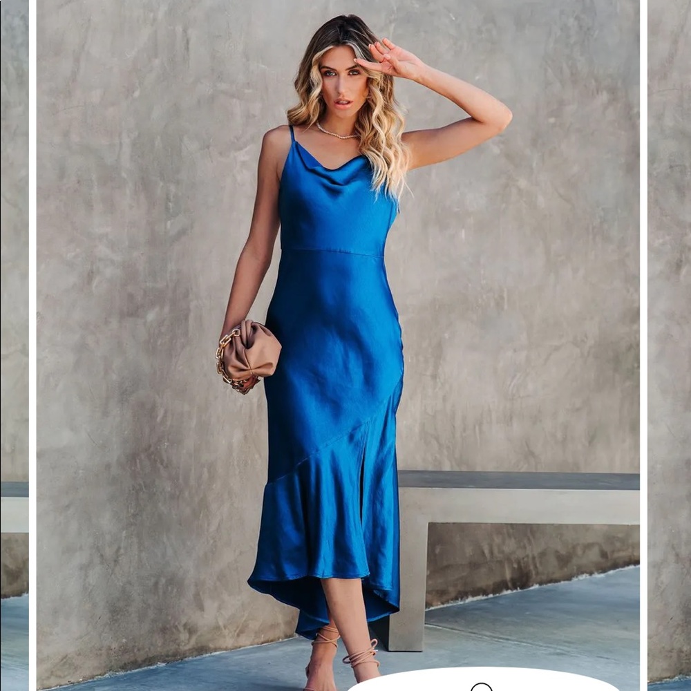 VICI midi slip dress